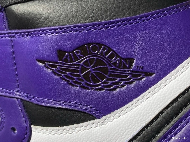 Jordan Purple OG 1 Air High 555088-500 Court 0808